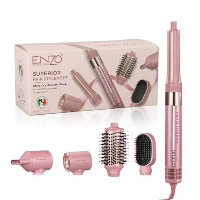 سشوار برس دار چرخشی انزو پروفیشینال مدل EN6203